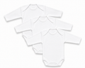 Baby Romper Pack of 3 – White