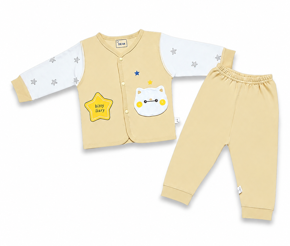 Little Star Bear 2-Piece Baby Suit