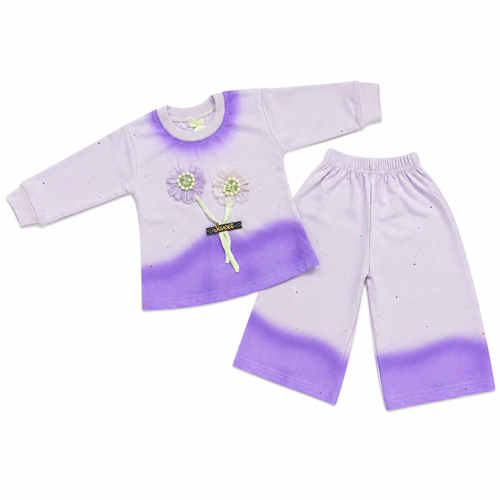 Girls Floral Sweet 2-Piece Set