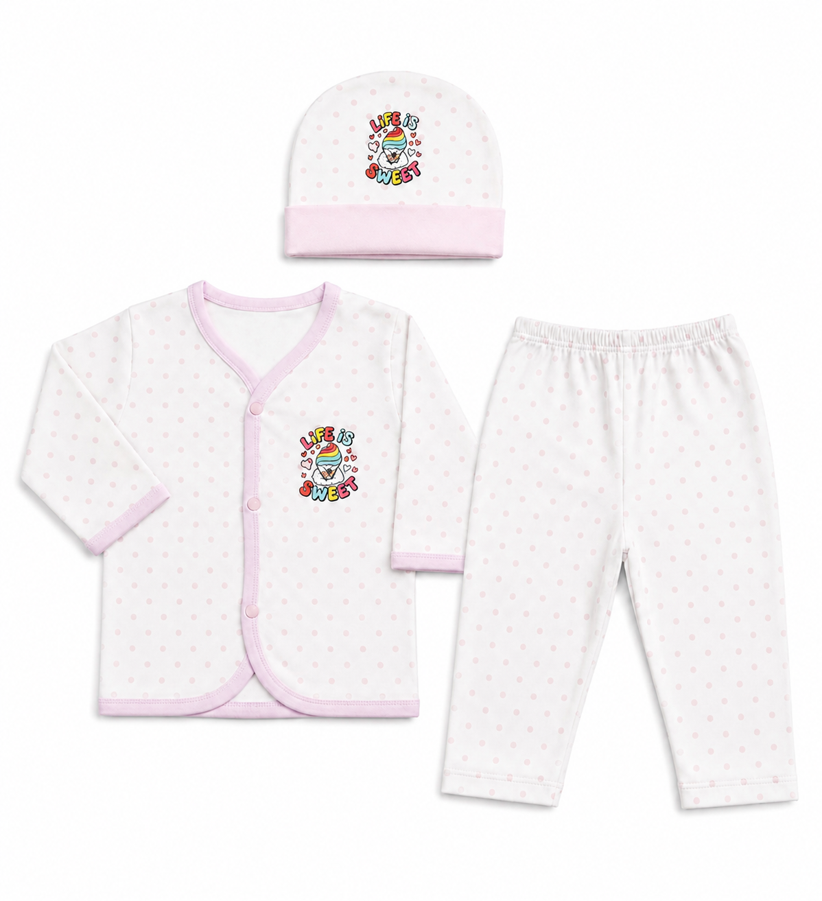 Newborn Life Is Sweet 3-Piece Set