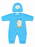 Let's Go Bear Baby Romper Set (0-3 months)