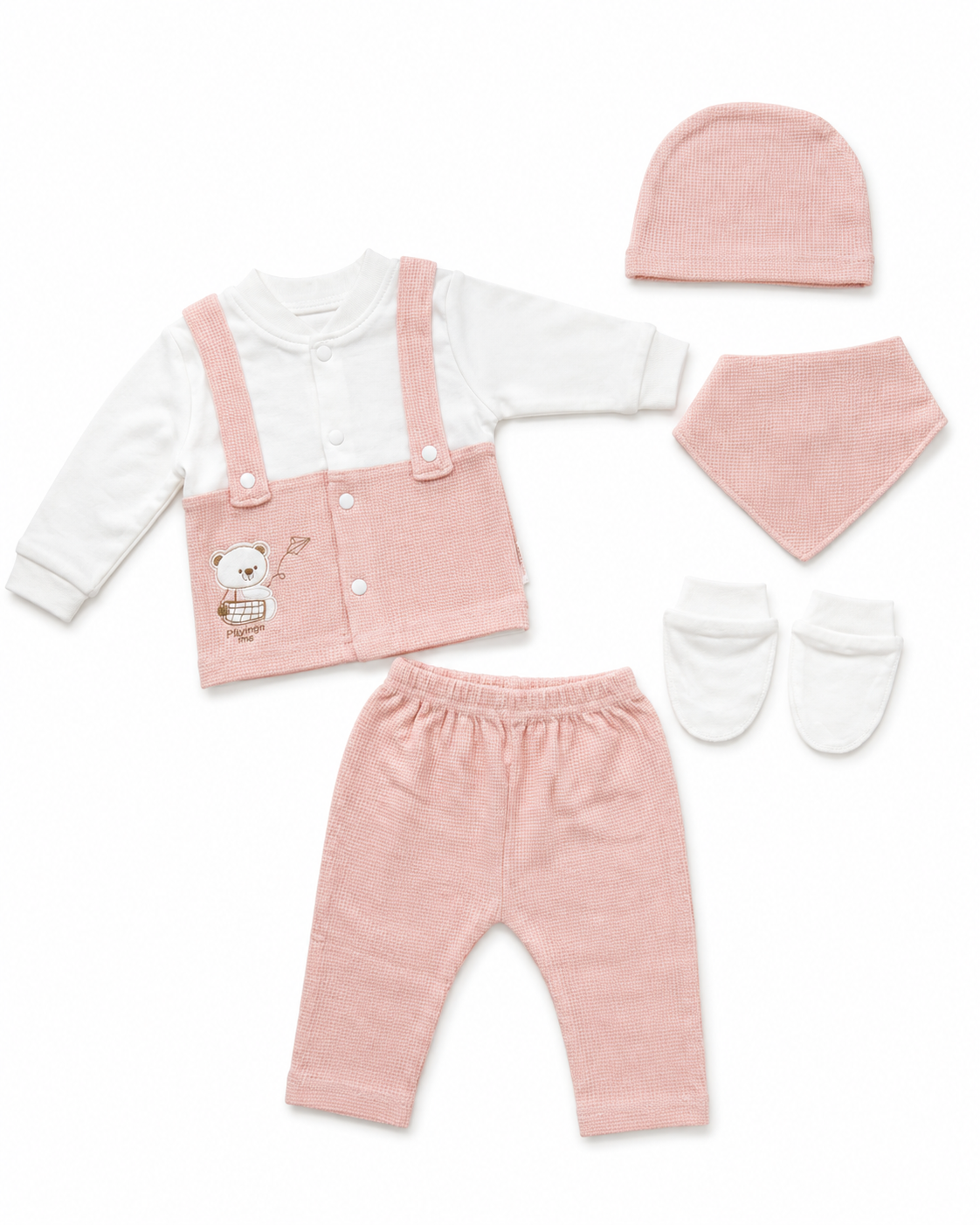 Teddy Time 5-Piece Newborn Set