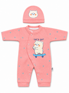 Let's Go Bear Baby Romper Set (0-3 months)