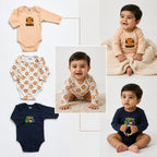 Tiny Adventures 3-Piece Romper Set (6-9 months)