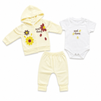 Sweet Dreams Floral 3-Piece Baby Set
