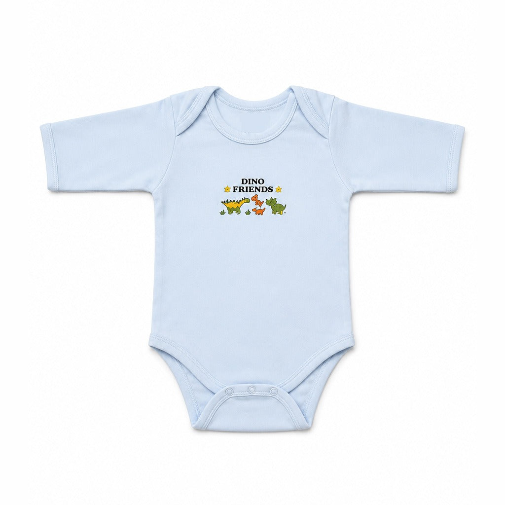 Dino Friends Pack of 3 Body Rompers (6-9 months)