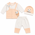 Friendly Bear Newborn 3- Piece Set