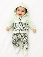 3-Piece Hooded Fleece Set- Newborn