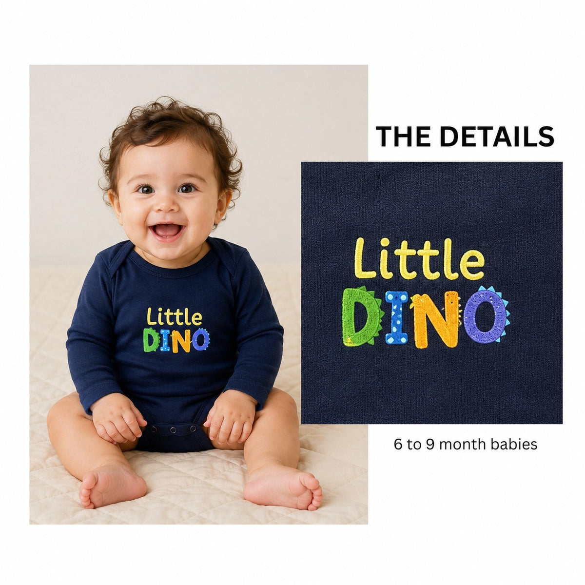 Tiny Adventures 3-Piece Romper Set (6-9 months)