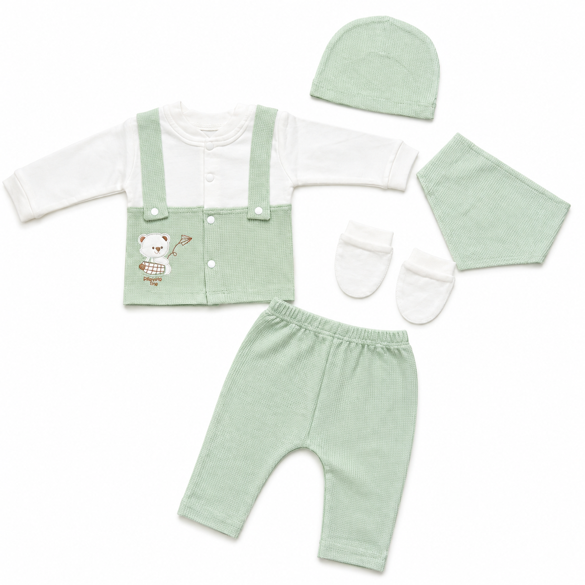 Teddy Time 5-Piece Newborn Set