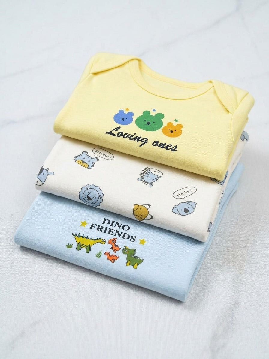 Little Love Baby Rompers Pack of 3 (3-6 months)