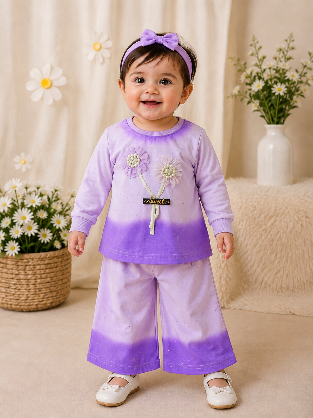 Girls Floral Sweet 2-Piece Set