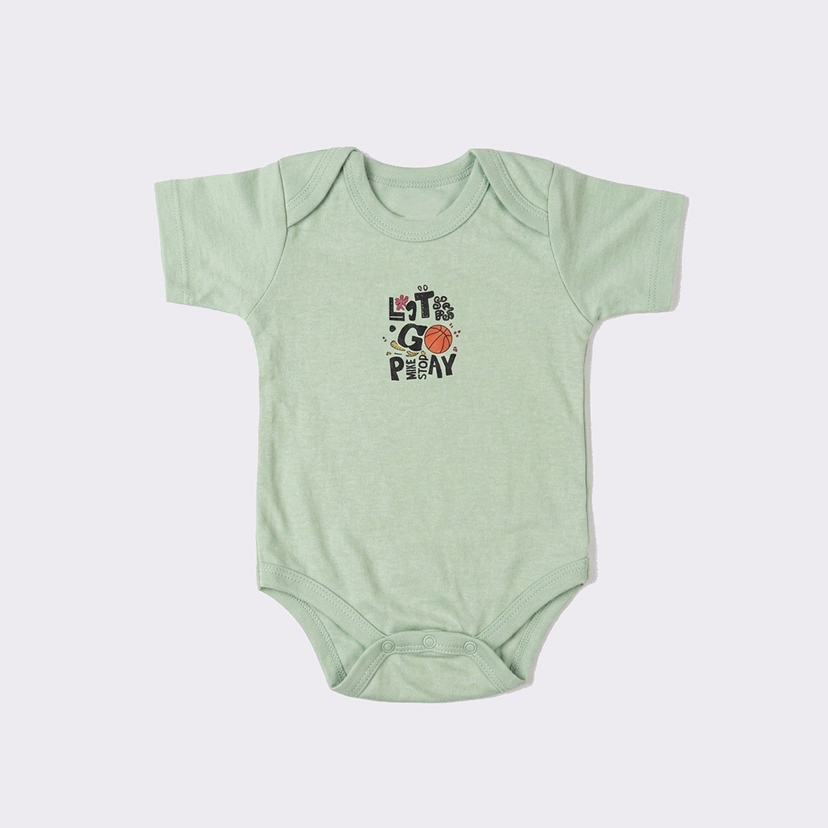 Let's Play Pack of 3 Body Rompers (0-3 months)