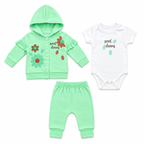 Sweet Dreams Floral 3-Piece Baby Set