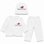 Newborn I Love Mom & Dad 3-Piece Set