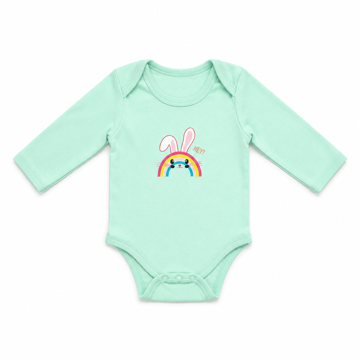 Baby Long-Sleeve Romper Pack of 3 (6-9 months)